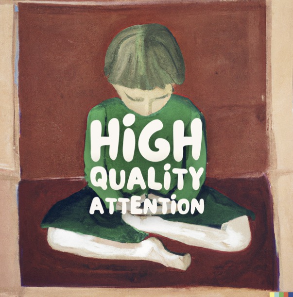 High Quality Attention book cover